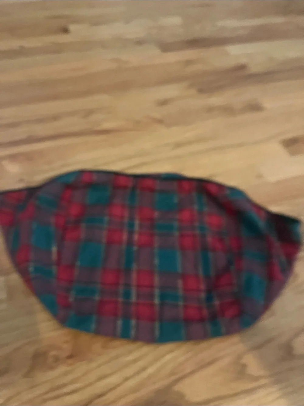 Longaberger Red and Green  Book Keeper liner